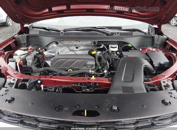 KL77LFEP7SC227621 2025 CHEVROLET TRAX Red Widok z tyłu
