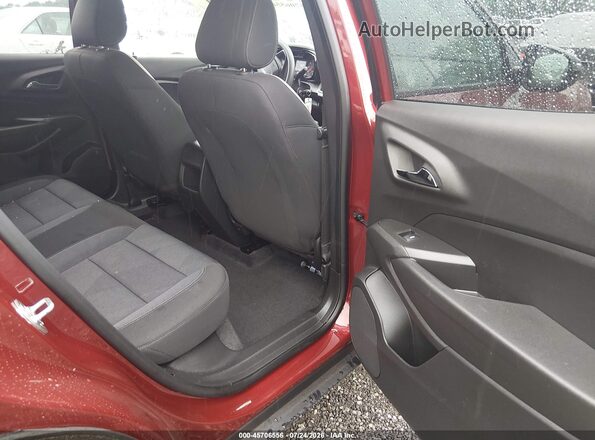 KL77LFEP7SC227621 2025 CHEVROLET TRAX Red Widok naklejki z numerem VIN
