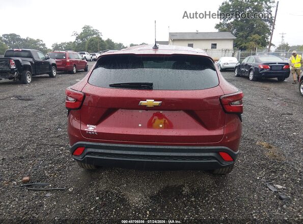 KL77LFEP7SC227621 2025 CHEVROLET TRAX Red 