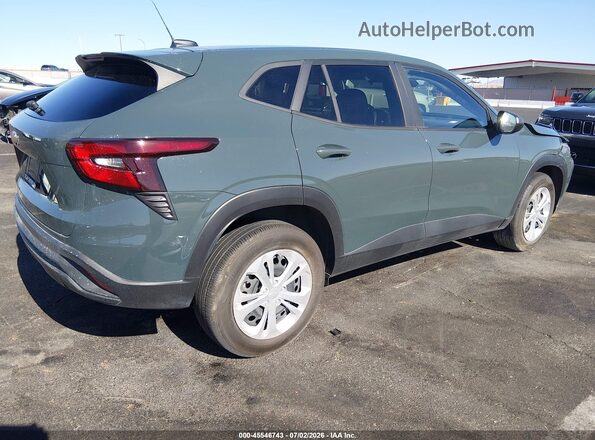 KL77LFEP7SC293442 2025 CHEVROLET TRAX Gray Trasero derecho