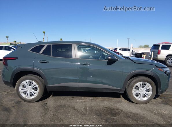 KL77LFEP7SC293442 2025 CHEVROLET TRAX Gray Vista interior trasera