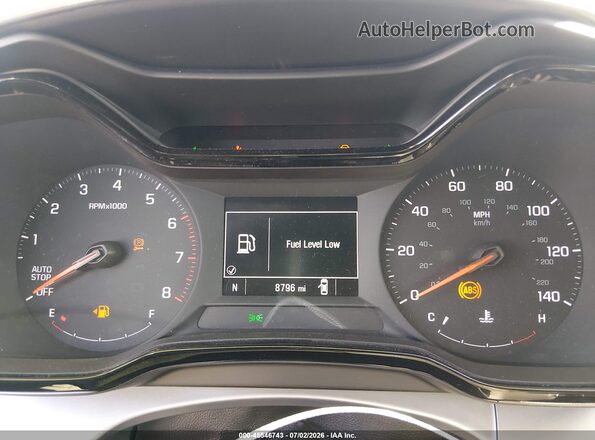 KL77LFEP7SC293442 2025 CHEVROLET TRAX Gray Vista de los asientos traseros