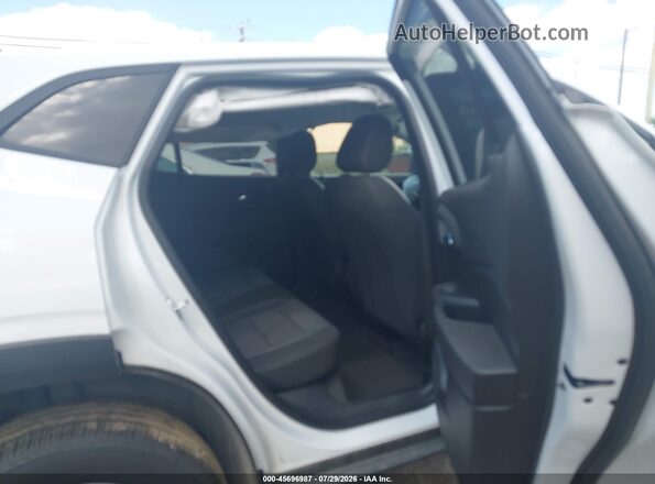 KL77LFEP8SC118052 2025 CHEVROLET TRAX White Vista de la etiqueta del VIN