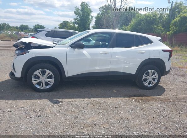 KL77LFEP8SC118052 2025 CHEVROLET TRAX White Vista interior de 360 grados