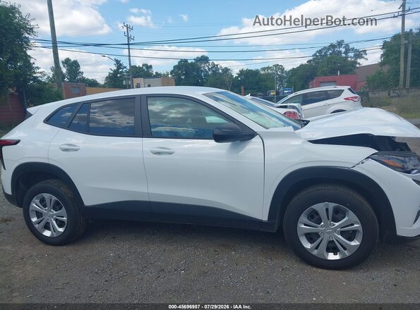 KL77LFEP8SC118052 2025 CHEVROLET TRAX White Vista interior trasera