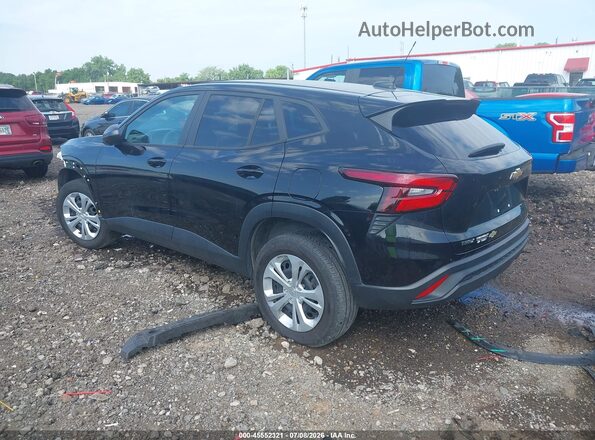 KL77LFEP8SC159085 2025 CHEVROLET TRAX Black უკანა მარცხენა