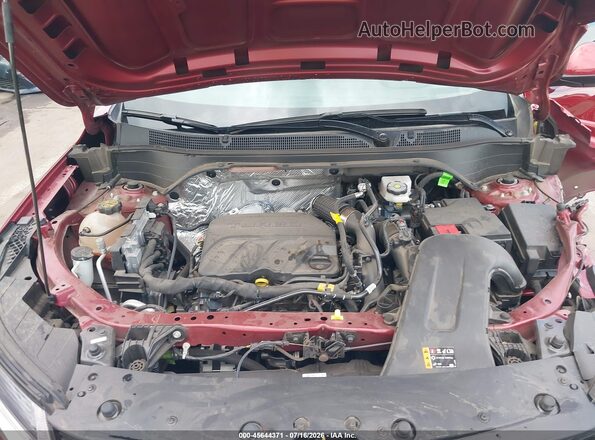 KL77LFEP8SC257694 2025 CHEVROLET TRAX Красный Вид сзади