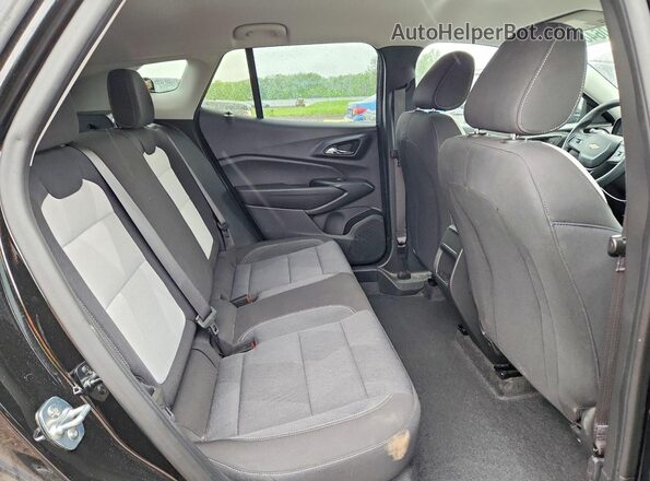 KL77LFEP8SC333964 2025 CHEVROLET TRAX Black Vista de los asientos traseros
