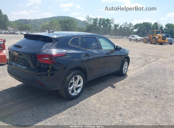 KL77LFEP9SC001239 2025 CHEVROLET TRAX Black Trasero derecho