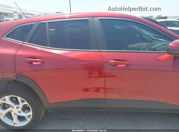 KL77LFEP9SC019286 2025 CHEVROLET TRAX Red სალონის 360-გრადუსიანი ხედი