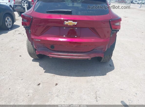 KL77LFEP9SC019286 2025 CHEVROLET TRAX Red წინა ხედი