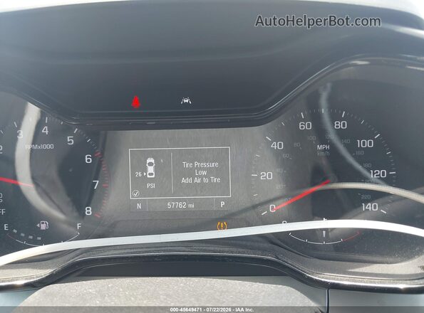 KL77LFEP9SC019286 2025 CHEVROLET TRAX Red უკანა სავარძლების ხედი