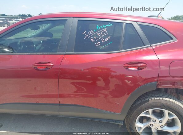 KL77LFEP9SC019286 2025 CHEVROLET TRAX Red 