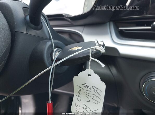 KL77LFEP9SC024729 2025 CHEVROLET TRAX Gray Dashboard view
