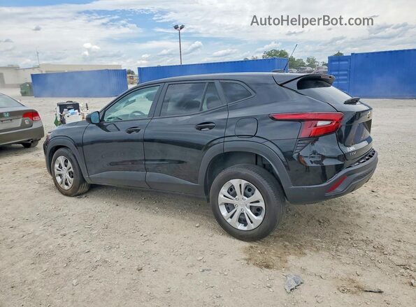 KL77LFEP9SC147348 2025 CHEVROLET TRAX Черный Задняя левая четверть