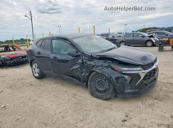 KL77LFEP9SC147348 2025 CHEVROLET TRAX Черный Передняя правая четверть