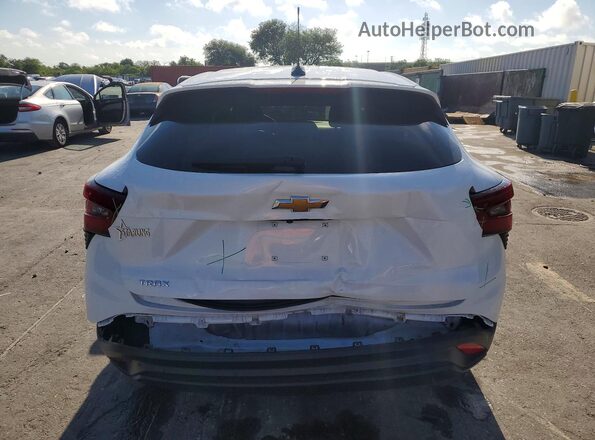 KL77LFEPXSC106744 2025 CHEVROLET TRAX White Vista trasera