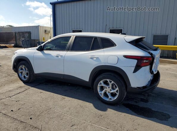 KL77LFEPXSC106744 2025 CHEVROLET TRAX White Trasero izquierdo