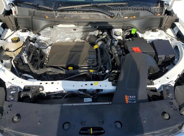 KL77LFEPXSC106744 2025 CHEVROLET TRAX White Vista del compartimento del motor