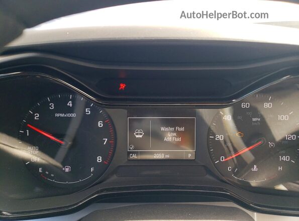KL77LFEPXTC029701 2026 CHEVROLET TRAX Серебряный Вид щитка приборов