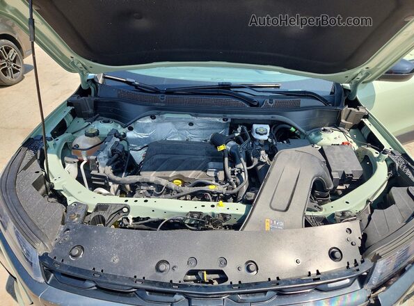 KL77LGE20RC082023 2024 CHEVROLET TRAX Green Vista del compartimento del motor