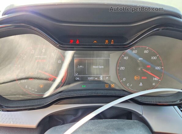 KL77LGE20RC082023 2024 CHEVROLET TRAX Green Vista del cuadro de instrumentos