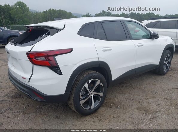 KL77LGE20RC221566 2024 CHEVROLET TRAX White უკანა მარჯვენა