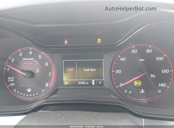 KL77LGE20RC221566 2024 CHEVROLET TRAX White უკანა სავარძლების ხედი