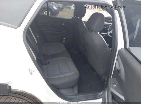 KL77LGE20RC221566 2024 CHEVROLET TRAX White VIN კოდის სტიკერის ხედი