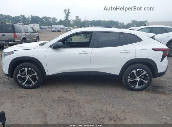 KL77LGE20RC221566 2024 CHEVROLET TRAX White სალონის 360-გრადუსიანი ხედი