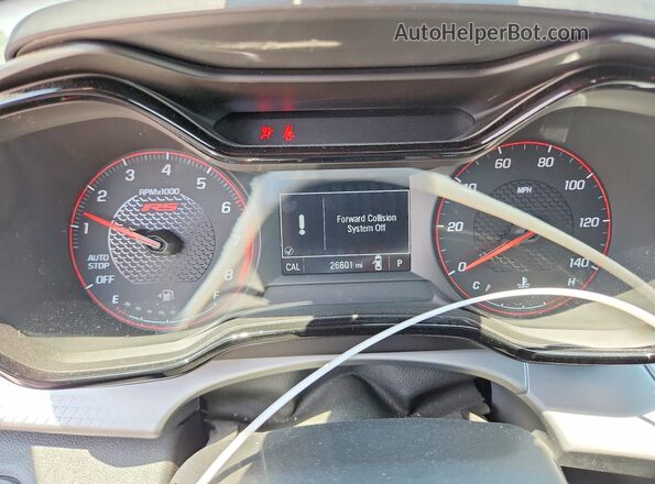 KL77LGE21RC050049 2024 CHEVROLET TRAX Silver Vista del cuadro de instrumentos