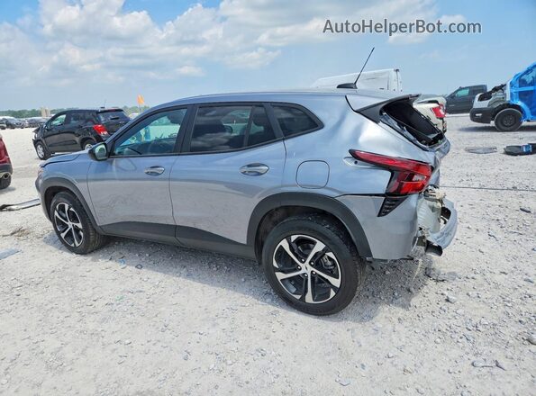 KL77LGE21RC050049 2024 CHEVROLET TRAX Silver Trasero izquierdo