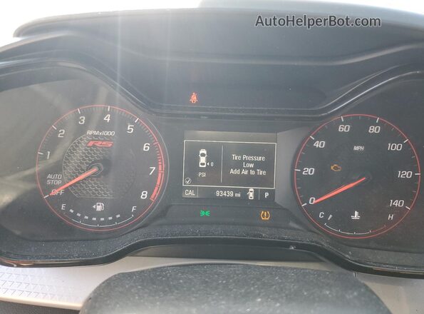 KL77LGE21RC114624 2024 CHEVROLET TRAX Black Սարքավորումների վահանակի տեսք