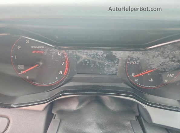KL77LGE21RC144156 2024 CHEVROLET TRAX Белый Вид щитка приборов