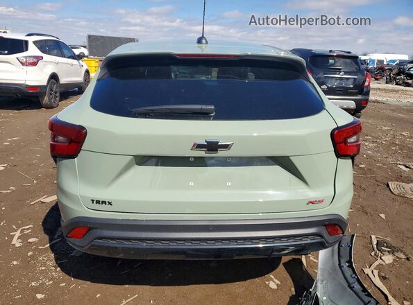 KL77LGE21RC199934 2024 CHEVROLET TRAX Green Հետևի տեսք