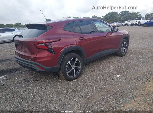 KL77LGE21RC218837 2024 CHEVROLET TRAX Red Tył prawy