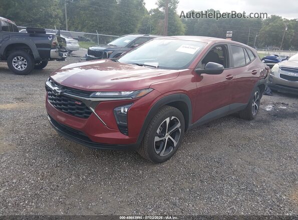 KL77LGE21RC218837 2024 CHEVROLET TRAX Red Przód lewy
