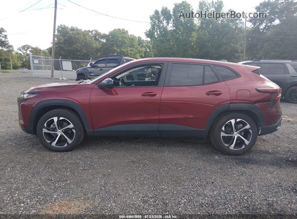 KL77LGE21RC218837 2024 CHEVROLET TRAX Red Widok wnętrza 360 stopni