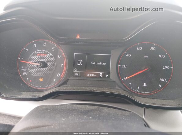 KL77LGE21RC218837 2024 CHEVROLET TRAX Red Widok tylnych siedzeń