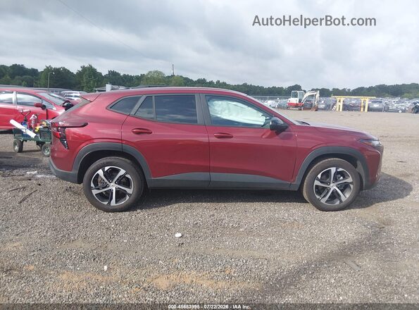 KL77LGE21RC218837 2024 CHEVROLET TRAX Red Widok wnętrza z tyłu
