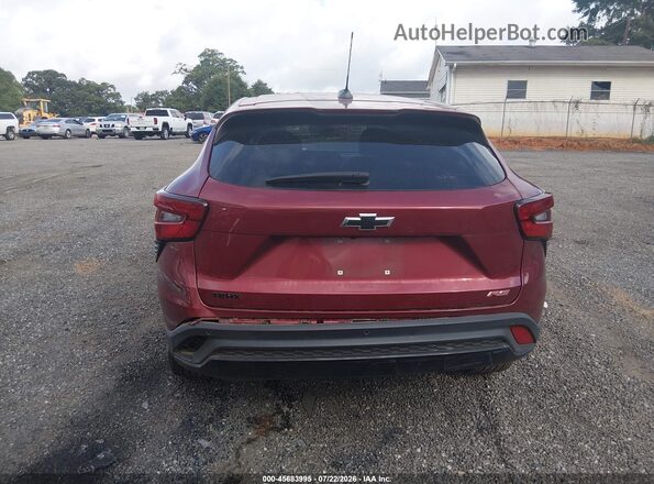 KL77LGE21RC218837 2024 CHEVROLET TRAX Red 