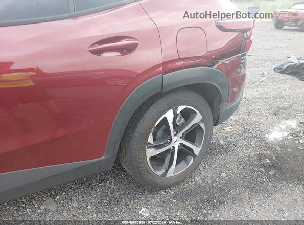 KL77LGE21RC218837 2024 CHEVROLET TRAX Red Widok z przodu