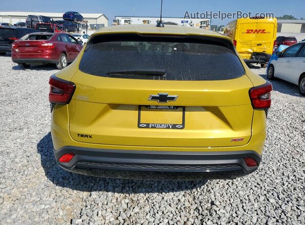 KL77LGE21RC228297 2024 CHEVROLET TRAX Yellow Vista trasera