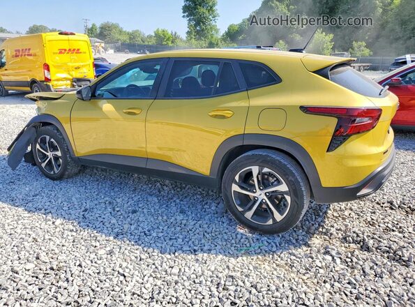 KL77LGE21RC228297 2024 CHEVROLET TRAX Yellow Trasero izquierdo