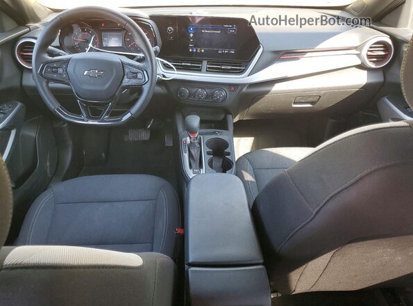 KL77LGE21RC228297 2024 CHEVROLET TRAX Yellow Vista del salpicadero