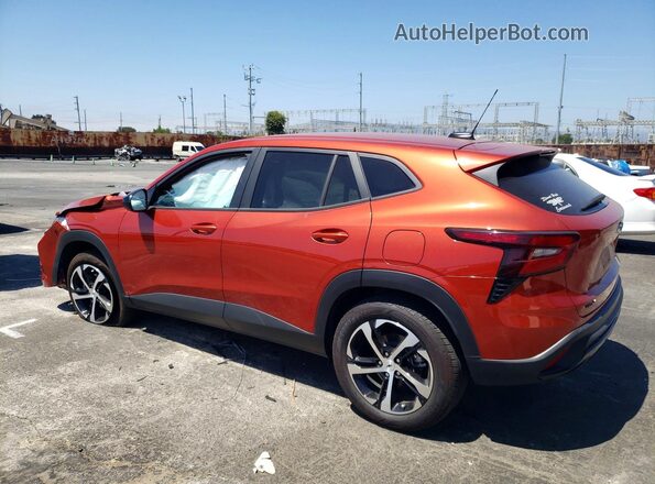 KL77LGE22RC057799 2024 CHEVROLET TRAX Orange Հետևի ձախ