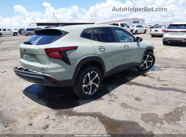 KL77LGE22RC090981 2024 CHEVROLET TRAX Green Հետևի աջ