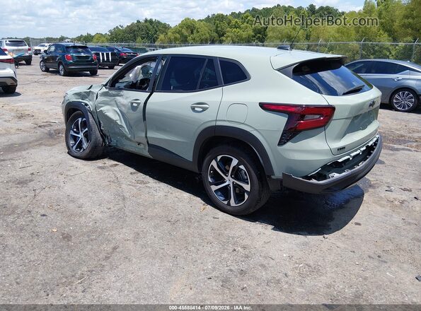 KL77LGE22RC090981 2024 CHEVROLET TRAX Green Հետևի ձախ