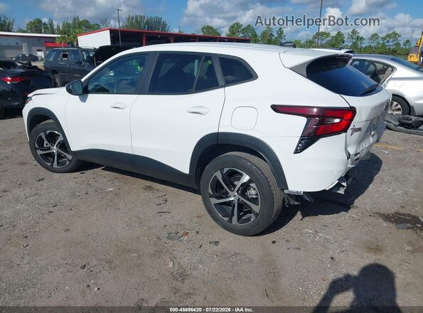 KL77LGE22RC104569 2024 CHEVROLET TRAX Белый Задняя левая четверть