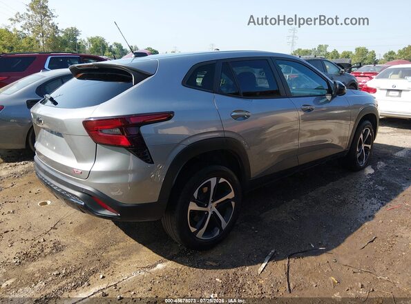 KL77LGE22RC192393 2024 CHEVROLET TRAX Серый Задняя правая четверть